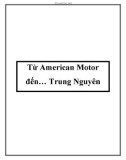 Từ American Motor đến… Trung Nguyên