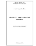 Luận văn Thạc sĩ Toán học: Về tổng của nghịch đảo các số Fibonacci