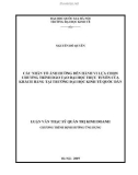 Luận văn Thạc sĩ Quản trị kinh doanh: Các nhân tố ảnh hưởng đến hành vi lựa chọn chương trình đào tạo đại học trực tuyến của khách hàng tại Trường Đại học Kinh tế Quốc dân