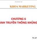 Bài giảng Quản trị khủng hoảng: Chương 6 - Thực hành truyền thông khủng hoảng