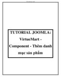 TUTORIAL JOOMLA: VirtueMart Component - Thêm danh mục sản phẩm