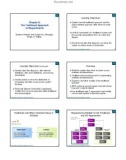 Lecture Chapter 6: The traditional approach to requirements