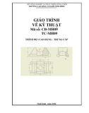 Giáo trình Vẽ kỹ thuật (Trình độ: CĐ/TC) - Trường Cao đẳng Cơ giới Ninh Bình (2021)