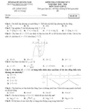 Đề thi học kì 1 môn Toán lớp 12 năm 2023-2024 - Trường THPT Võ Chí Công, Quảng Nam