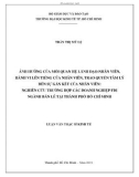 Luận văn Thạc sĩ Kinh tế: Ảnh hưởng của mối quan hệ lãnh đạo nhân viên, hành vi lên tiếng của nhân viên, trao quyền tâm lý đến sự gắn kết của nhân viên - Nghiên cứu trường hợp các doanh nghiệp FDI ngành bán lẻ tại thành phố Hồ Chí Minh