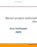 Maven project automation for dummies