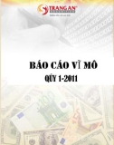 BÁO CÁO VĨ MÔ QÚY 1-2011