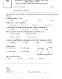 Đề thi học kì 1 môn Toán lớp 2 năm 2022-2023 có đáp án - Trường Tiểu học Mỹ Lộc