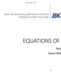 Equations of state