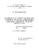 Luận văn Thạc sĩ Kinh tế: Mối liên hệ giữa cấu trúc hội đồng quản trị và thành quả hoạt động của doanh nghiệp – Bằng chứng tại các công ty phi tài chính đang niêm yết trên thị trường chứng khoán Việt Nam