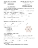 Đề thi giữa học kì 1 môn Toán lớp 6 năm 2022-2023 - Trường THCS Lý Thường Kiệt