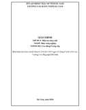 Giáo trình Điện tử công suất (Nghề: Điện công nghiệp - CĐ/TC) - Trường Cao đẳng nghề Hà Nam (năm 2020)