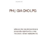 PHỤ GIA CÁC SẢN PHẨM DẦU KHÍ