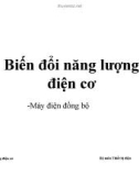 Bài giảng Biến đổi năng lượng điện cơ - Bài 6