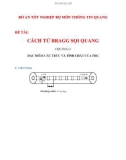 CÁCH TỬ BRAGG SỌI QUANG chương 3