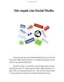 Sức mạnh của Social Media