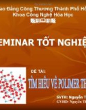 Đề tài: TÌM HIỂU VỀ POLIMER THIÊN NHIÊN