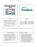 Electronic Circuits - Part 2 - Chapter 12 Feedback