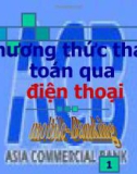 Phương thức thanh toán qua điện thoại