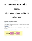 Đề cương ôn tập học kì 2 môn Công nghệ lớp 12 năm 2022-2023 - Trường THPT Đào Sơn Tây