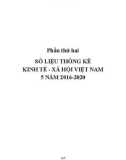 Thực trạng Kinh tế - Xã hội Việt Nam 5 năm 2016-2020: Phần 2