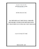 Luận văn Thạc sĩ Y học: Đặc điểm rối loạn nhịp tim qua theo dõi Holter điện tâm đồ 24 giờ trên bệnh nhân suy tim có phân suất tông máu thất trái giảm