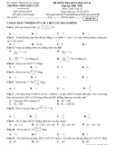 Đề thi giữa học kì 2 môn Toán lớp 11 năm 2022-2023 - Trường THPT Kiến Văn, Đồng Tháp