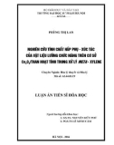 Luận án Tiến sĩ Hóa học: Nghiên cứu tính chất hấp phụ - xúc tác của vật liệu lưỡng chức năng trên cơ sở Co3O4/than hoạt tính trong xử lý meta-xylene