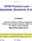 OFDM Physical Layer - Fundamentals, Standards, & Advances