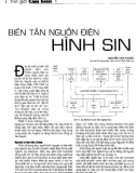 Biến tần nguồn điện hình sin