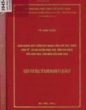 Luận văn Thạc sĩ Kinh doanh và quản lý: Định hướng điều chỉnh Quy hoạch tổng thể phát triển kinh tế - xã hội huyện Phục Hòa, tỉnh Cao Bằng đến năm 2020, tầm nhìn đến năm 2025