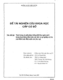 Thực trạng và giái pháp chống thất thu ngân sách trong hoạt động kiểm toán các đơn vị sự nghiệp có thu của kiểm toán nhà nước các khu vực