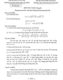 Đề thi tuyển sinh vào lớp 10 môn Toán năm 2023-2024 có đáp án (Vòng 2) - Trường THPT chuyên KHTN, Hà Nội