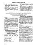 Đánh giá chất lượng sống của trẻ sau mổ não úng thủy với bảng câu hỏi kết quả não úng thuỷ tại Bệnh viện Nhi Trung ương