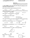 Đề thi học kì 2 môn Toán lớp 9 năm 2021-2022 - Phòng GD&ĐT An Nhơn