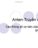 Anten-Truyền sóng - Các thông số cơ bản của anten (phần 2)