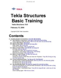 Hướng dẫn sử dụng phần mềm Tekla - Lesson 2: Tạo liên kết hệ thống