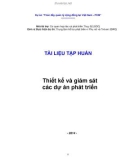 Tài liệu tập huấn thiết kế và giám sát dự án phát triển: Thúc đẩy quản lý cộng đồng tại Việt Nam - PCM