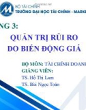 Bài giảng Tài chính doanh nghiệp: Chương 3 - TS. Hồ Thị Lam và TS. Bùi Ngọc Toản