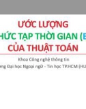 Bài giảng Kỹ thuật lập trình: Chương 2 - Trường Đại học Ngoại ngữ - Tin học TP.HCM