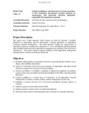 Báo cáo nghiên cứu nông nghiệp Capacity building in specialist areas of young researchers in the Vietnamese government research institutes in aquaculture, and provincial extension authorities responsible for aquaculture extension 