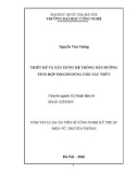 Tóm tắt Luận án Tiến sĩ Công nghệ kỹ thuật điện tử, truyền thông: Thiết kế và xây dựng hệ thống dẫn đường tích hợp INS/GPS dùng cho tàu thủy