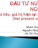 Giáo trình đầu tư nước ngoài