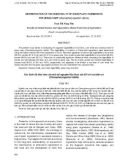 BÁO CÁO DETERMINATION OF THE DIGESTIBILITY OF SOME PLANT INGREDIENTS FOR GRASS CARP (Ctenopharyngodon idella) 