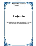 Luận văn: Tính toán lại hệ thống cung cấp điện Cảng Hoàng Diệu. Từ đó đề xuất phương pháp cải tạo, nâng cấp lại hệ thống cung cấp điện