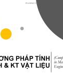 Bài giảng Phương pháp tính toán trong khoa học và kỹ thuật vật liệu: Đại số tuyến tính (Tiếp theo)