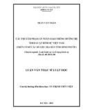 Luận văn Thạc sĩ Luật học: Các tội xâm phạm an toàn giao thông đường bộ theo luật hình sự Việt Nam (trên cơ sở số liệu địa bàn tỉnh Bình Phước)