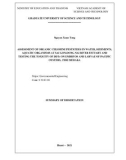 Summary of dissertation Environmental engineering: Concentrative assessment of organic chlorine pesticides in water, sediments, aquatic organisms at the Saigon – Dong Nai River estuary and testing the toxicity of DDTs on embryos and larvae of Pacific oysters, Fish Medaka