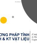 Bài giảng Phương pháp tính toán trong khoa học và kỹ thuật vật liệu: Vectơ riêng - giá trị riêng