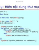 Lập trình Java cơ bản : Luồng và xử lý file part 10